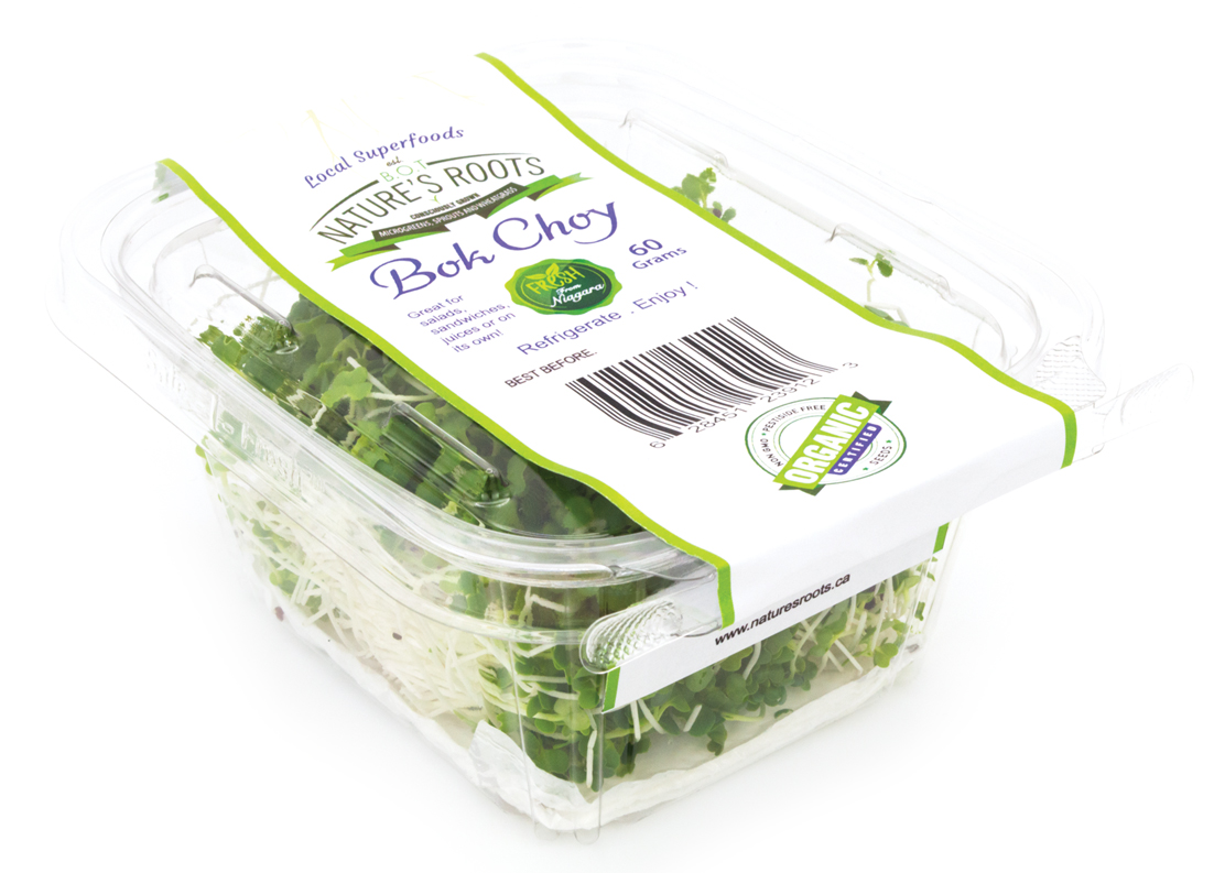 Bok Choy Microgreen Packed near me