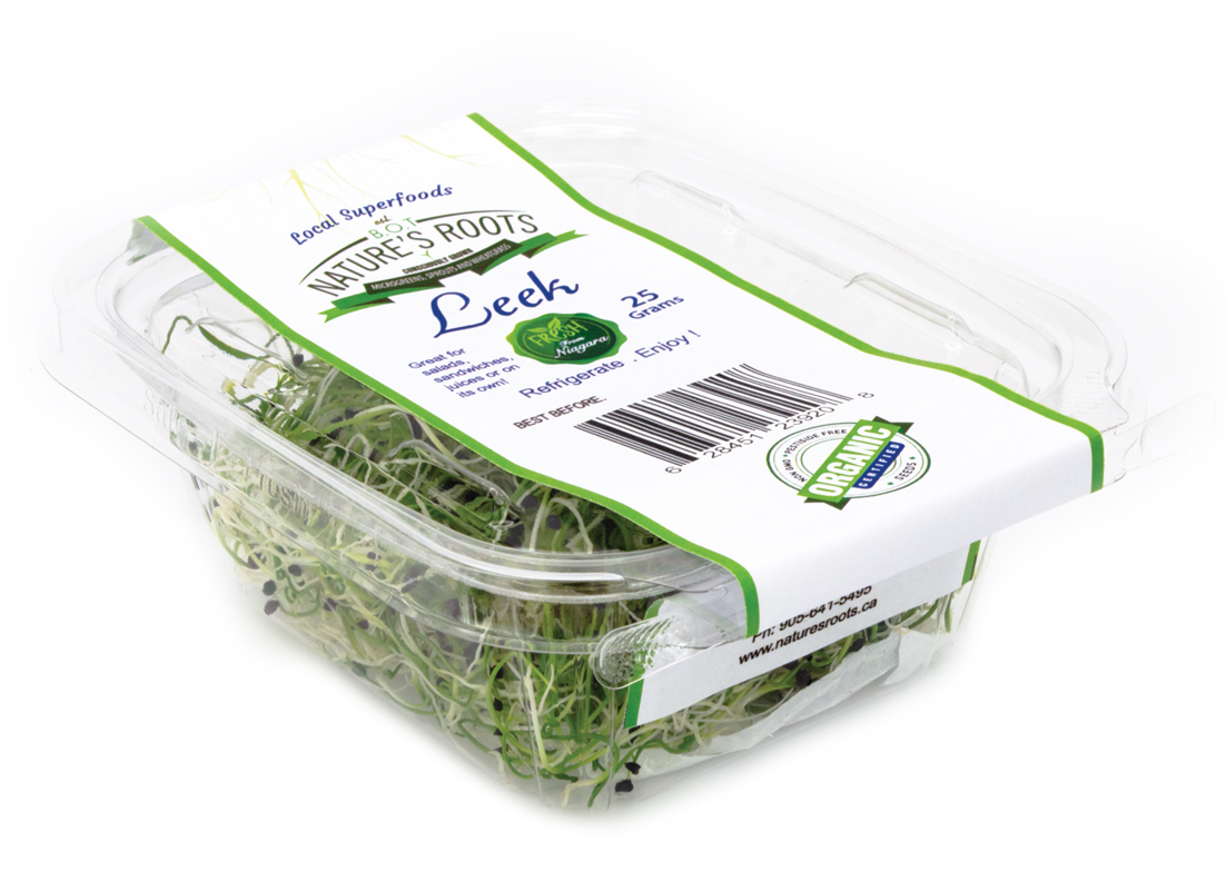 Leek Microgreen Packed near me