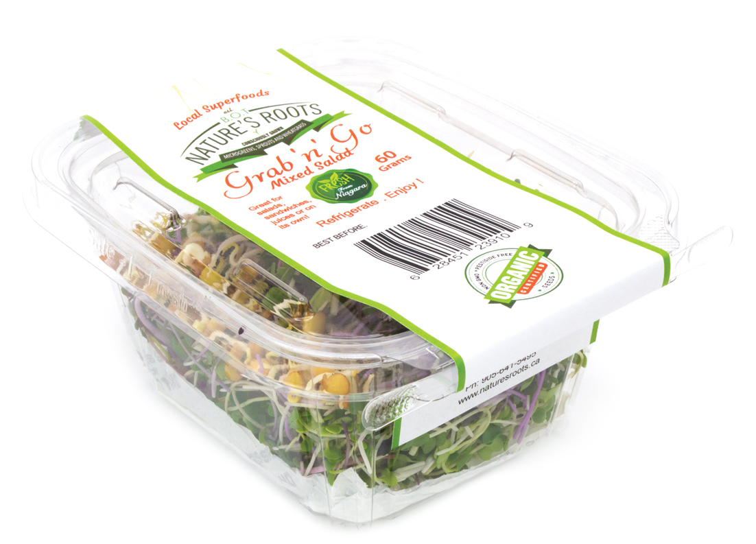 Mixed Salad Microgreen Packed near me