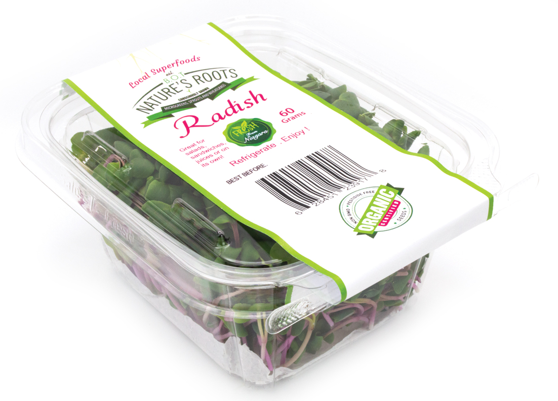 Radish Microgreens Packed near me