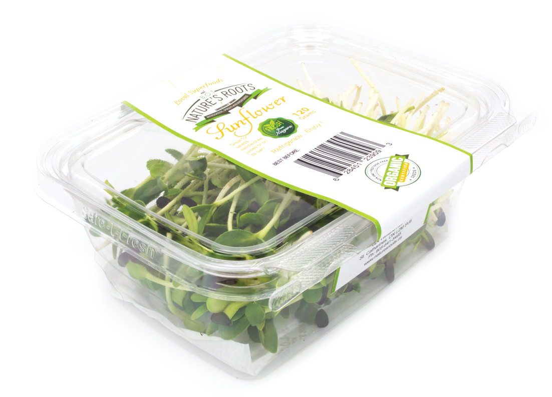 Sunflower Microgreens Packed near me